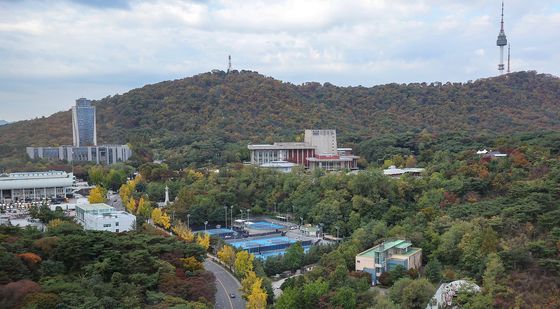 가을을 맞이하는 남산