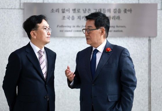 박지원 "한동훈, 카운터파트 이재명에 삿대질 그만해야"