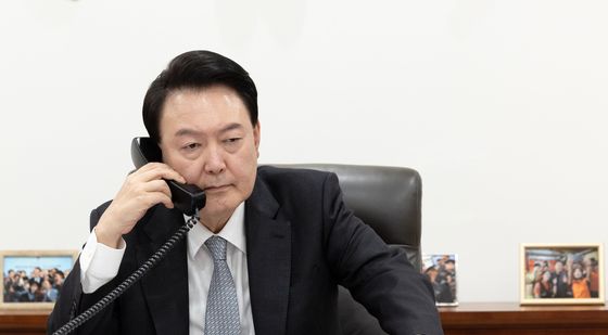 윤석열 대통령, 젤렌스키 우크라이나 대통령과 통화