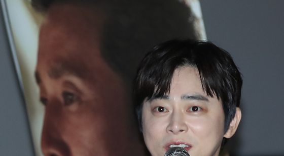 조정석 '행복의 나라' 고 이선균 스페셜 토크 참석