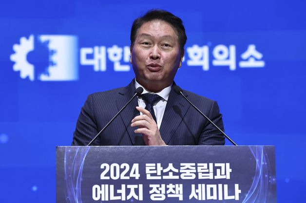 최태원 "탄소중립, 에너지 무기화 기회…한국 산업 바꿀 것"