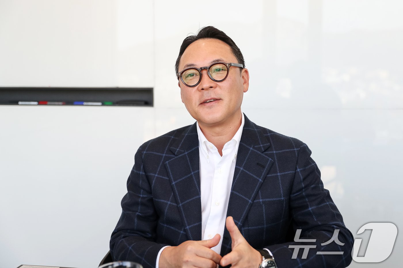 본문 이미지 - 김희성 브라이트에너지파트너스 대표가 31일 서울 종로구 케이트윈타워에서 뉴스1과 인터뷰하고 있다. 2024.10.31/뉴스1 ⓒ News1 이승배 기자