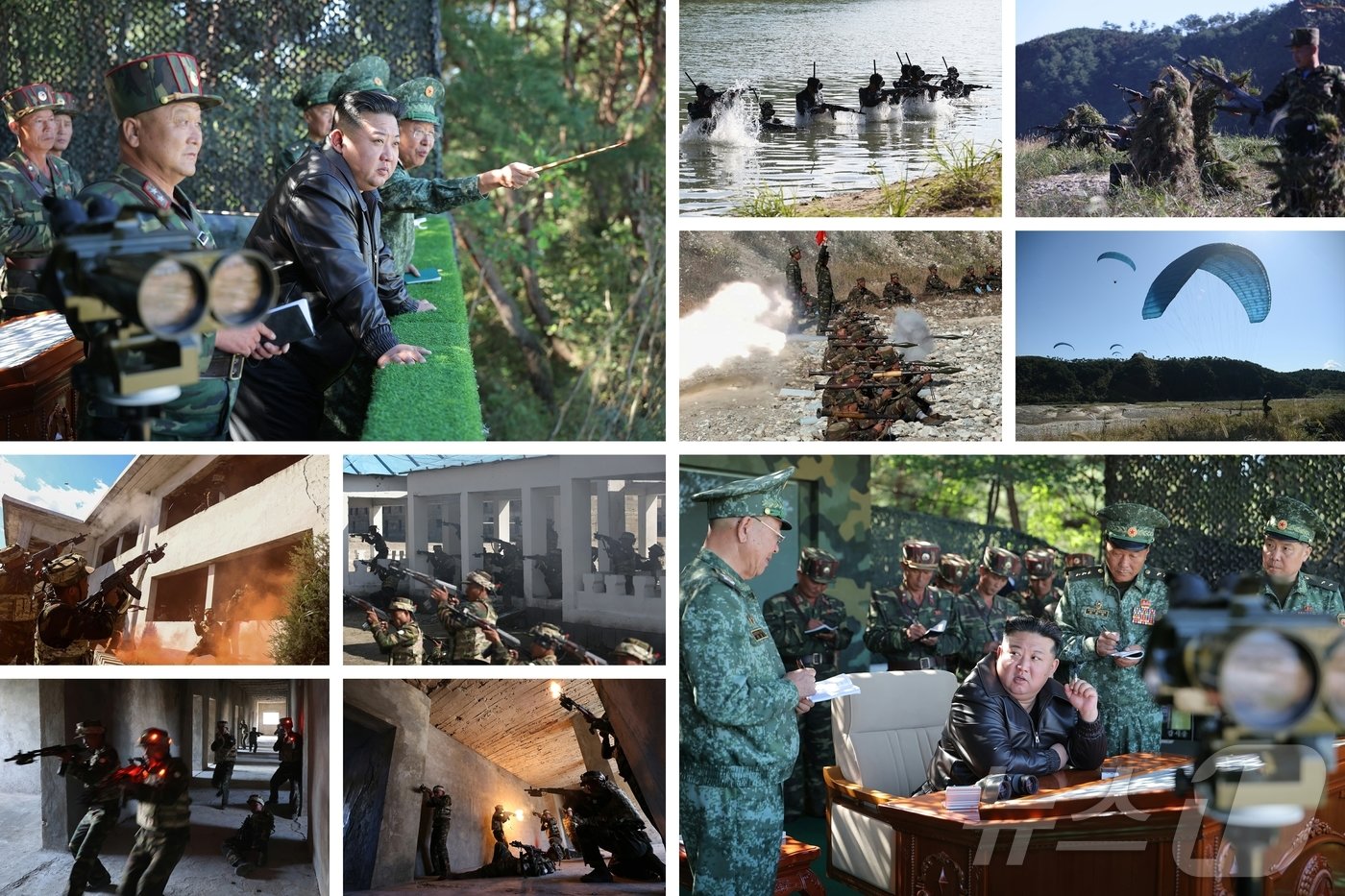 본문 이미지 - (평양 노동신문=뉴스1) = 북한 노동당 기관지 노동신문은 4일 김정은 노동당 총비서가 지난2일 서부지구의 조선인민군 특수작전부대 훈련기지를 현지 시찰하면서 전투원들의 훈련실태를 료해(파악)했다고 보도했다. 김 총비서는 이 자리에서 "우리에게 무력 사용을 기도하면 핵무기로 공격할 것＂이라고 위협했다. [국내에서만 사용가능. 재배포 금지. DB 금지. For Use Only in the Republic of Korea. Redistribution Prohibited] rodongphoto@news1.kr