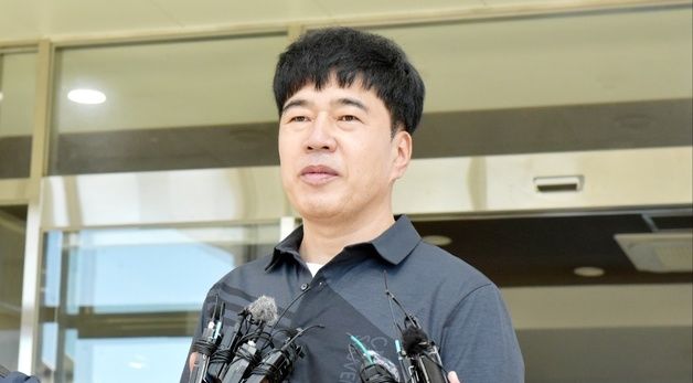 '묻지마 살인' 박대성 진술 관련 답변하는 송창원 순천서 형사과장