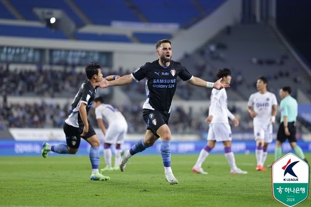 K리그2 수원, 안방서 '선두' 안양 1-0으로 제압…6위 도약