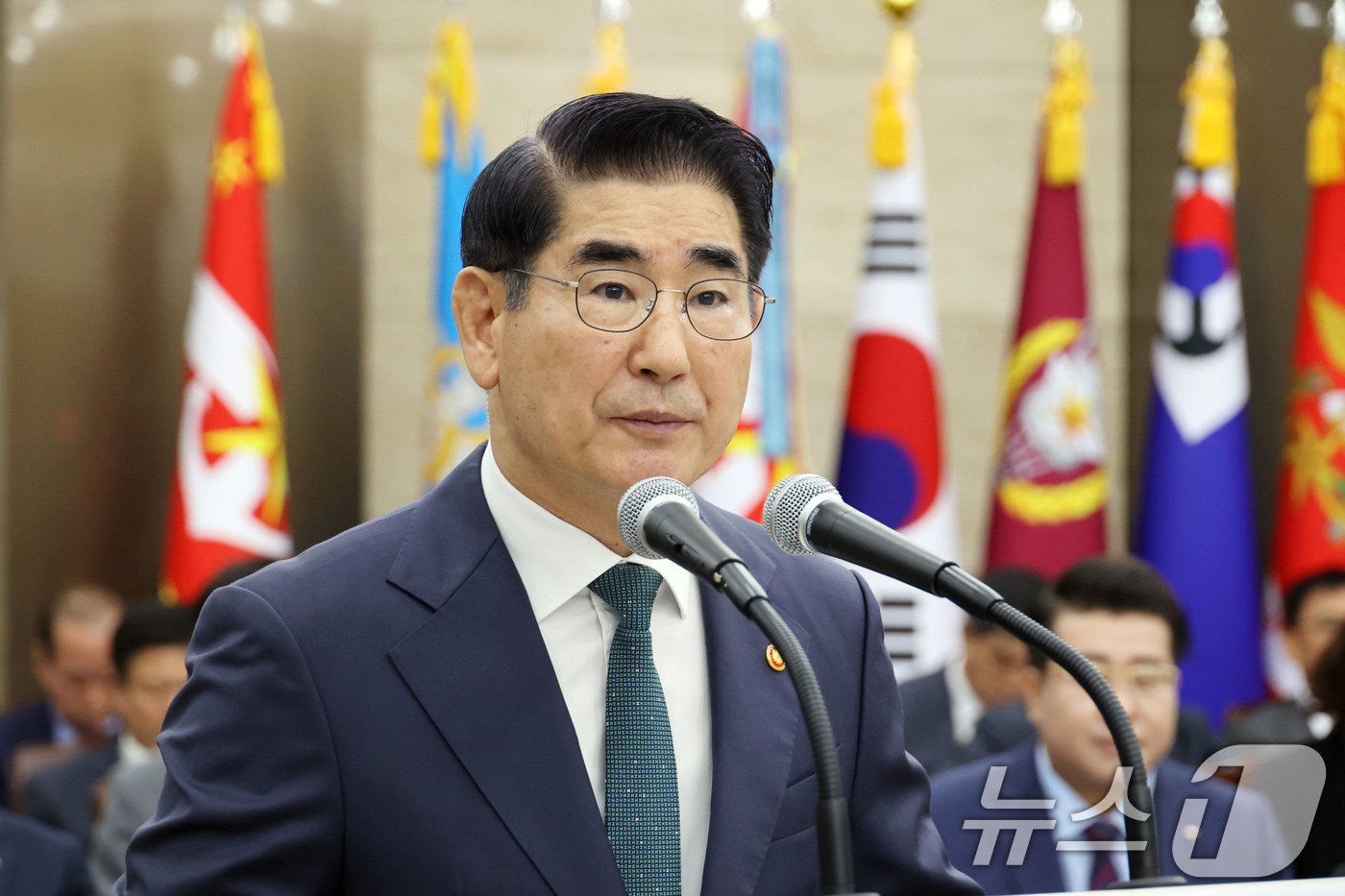 본문 이미지 - 김용현 국방부 장관. 2024.10.8/뉴스1 ⓒ News1 국회사진취재단