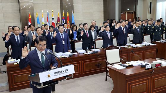 김용현 "우크라 공습에 北장교 사망 사실인 듯…추가 파병 가능성"