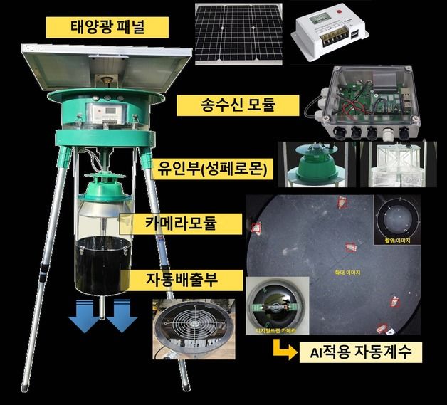 농진청, 'AI 자동 해충 포획기' 개발…"연간 200시간 노동 절감"