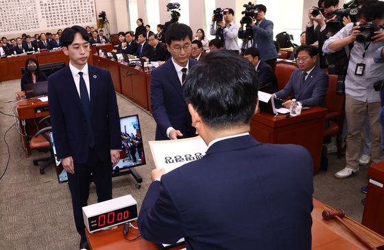 [국감현장] 김영철 검사 동행명령 거부…정청래 "법적 조치"