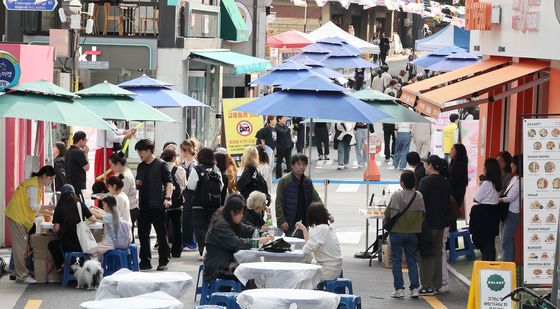 용산구, 대학가 앞 골목상권 살리기 프로젝트