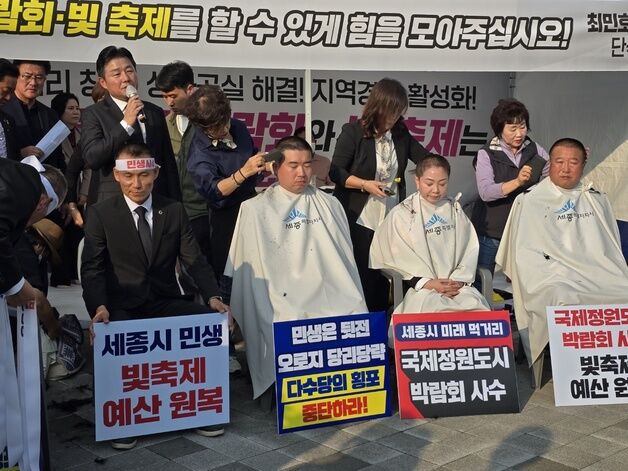 '뜨거운 감자' 세종시 '빛축제 예산' 4억 편성…논란 예고