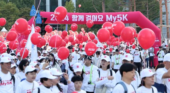 도심 걷는 '2024 함께걸어요 My5K'