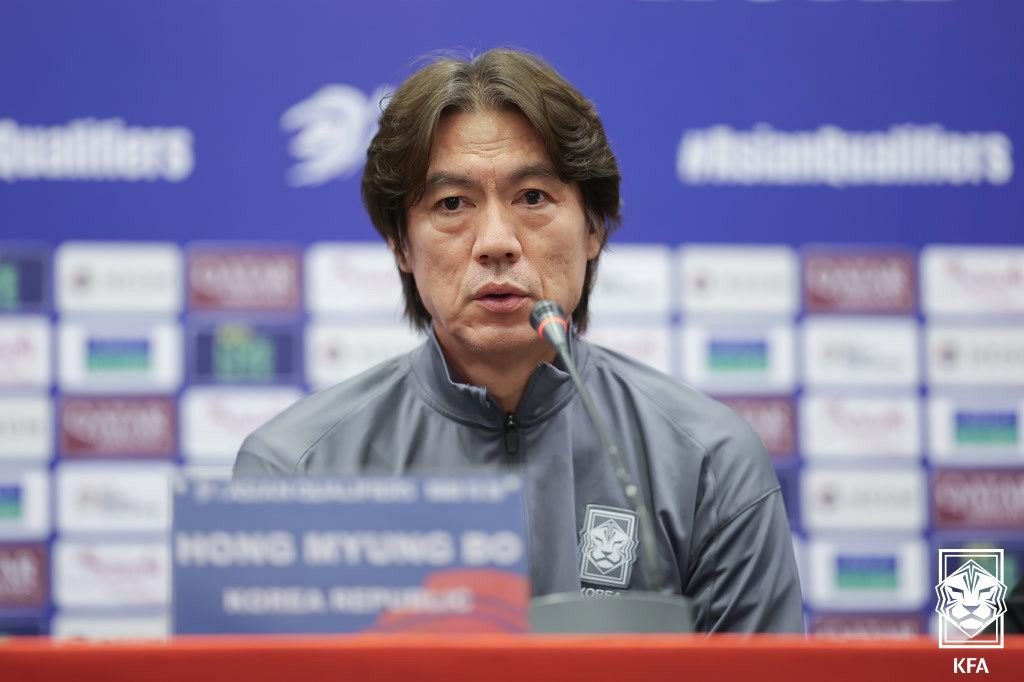 본문 이미지 - 홍명보 축구 국가대표팀 감독. (대한축구협회 제공)