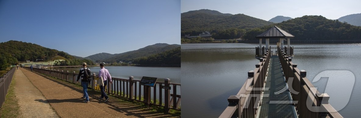 본문 이미지 - 다시 떠오른 의왕의 핫플레이스 ‘백운호수’(경기관광공사 제공)/