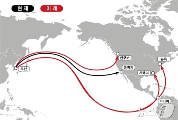 본문 이미지 - 대한상공회의소 &#39;트럼프 집권 2기 물류공급망 변화와 시사점&#39; 보고서&#40;대한상공회의소 제공&#41;
