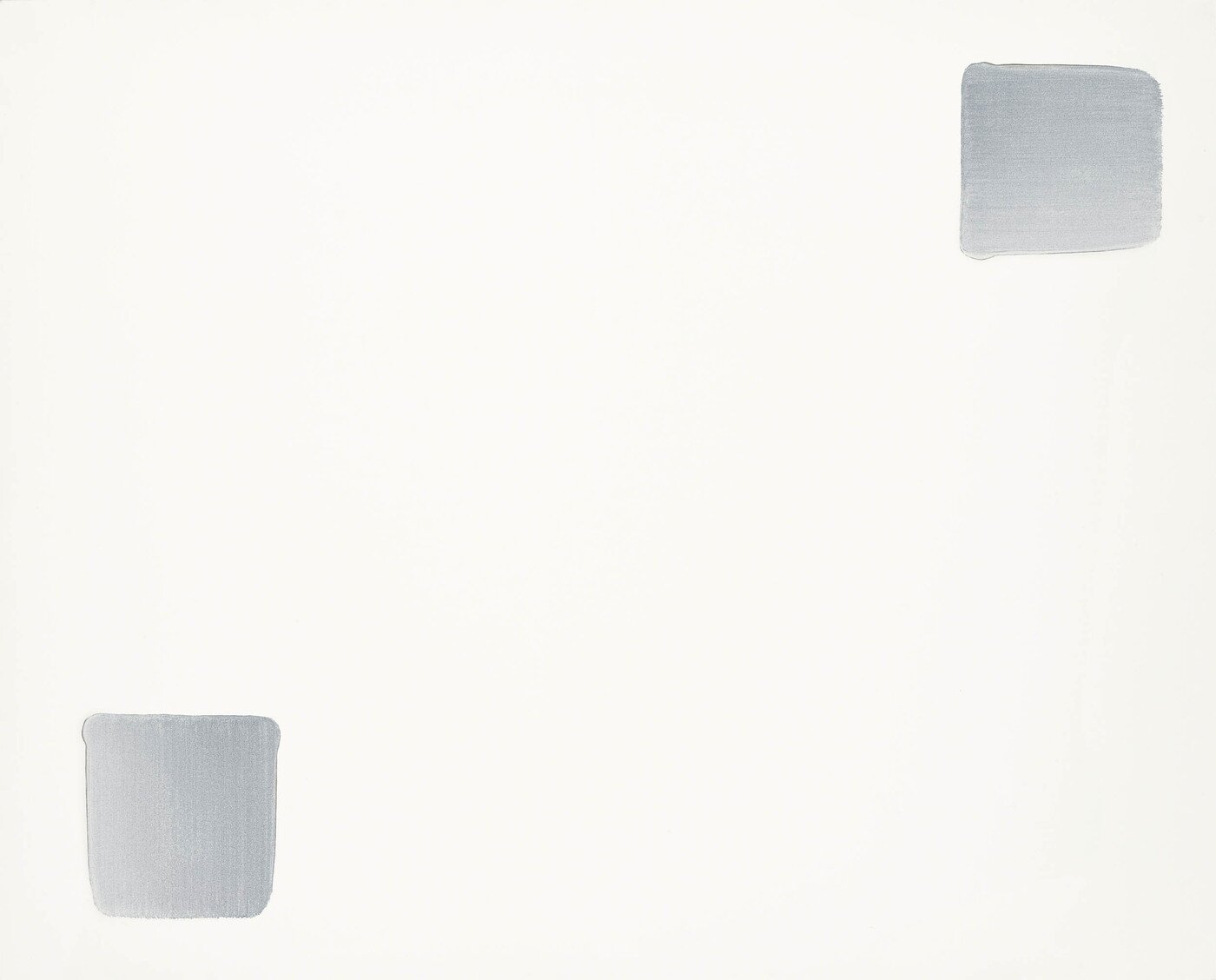 본문 이미지 - 이우환 Lee UFan b.1936, Dialogue, pigment suspended in glue on canvas, 130.3&times;162.2cm &#40;100&#41; | 2006, 12~14억 원. 케이옥션 제공.