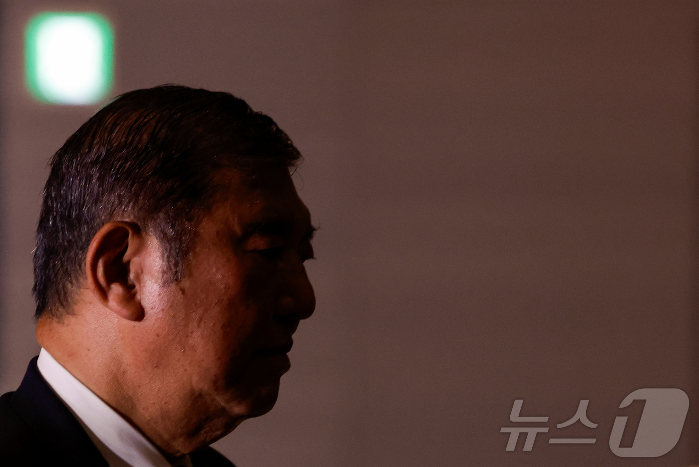 (도쿄 로이터=뉴스1) 최종일 기자 = 이시바 시게루 일본 총리가 11일 중·참 양원 총리 지명 선거를 거쳐 103대 총리로 재선출됐다. 2024.11.11ⓒ 로이터=뉴스1