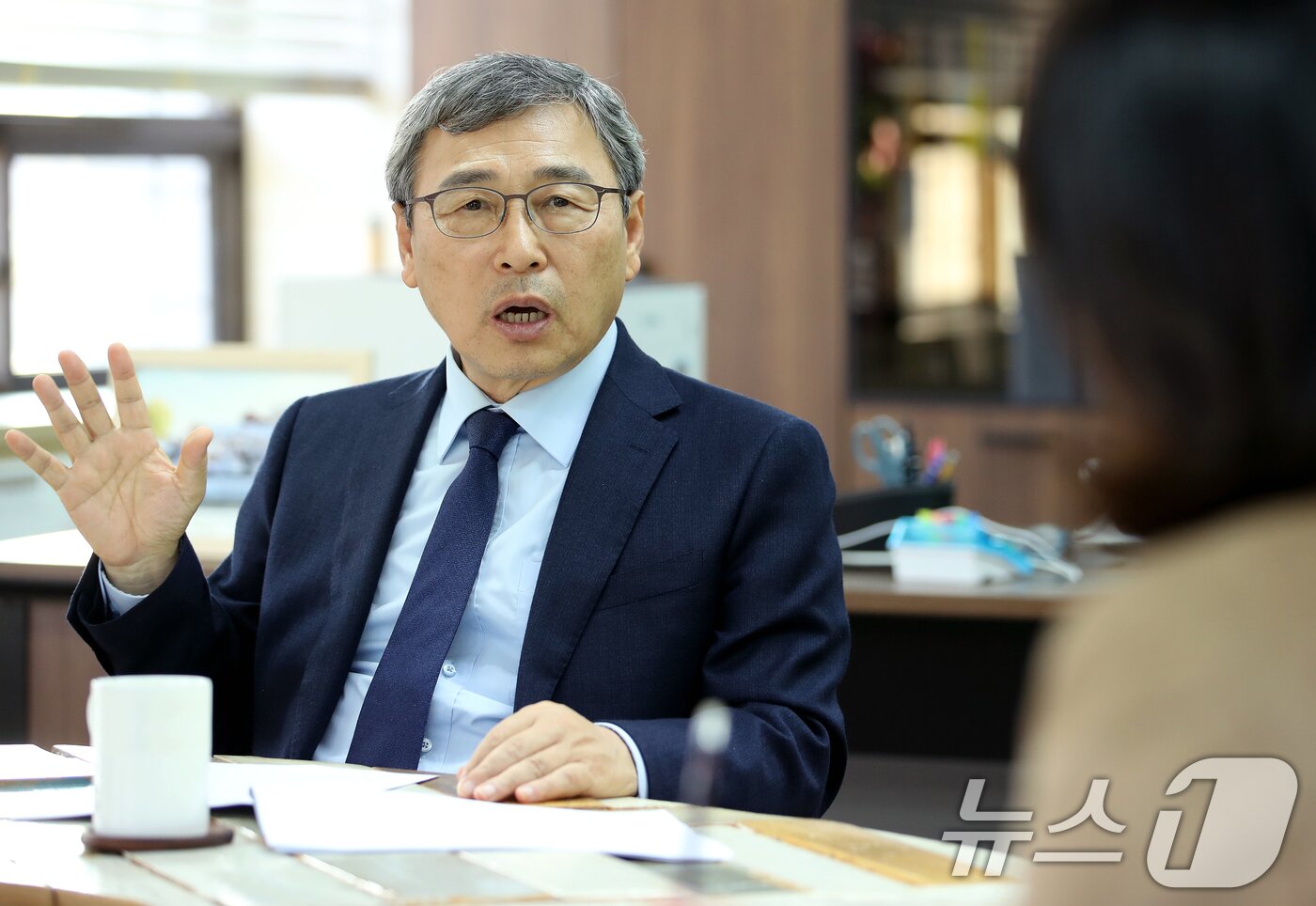 본문 이미지 - 정근식 서울시교육감이 11일 서울 종로구 서울시교육청 집무실에서 뉴스1과 인터뷰를 하고 있다. 2024.11.11/뉴스1 ⓒ News1 오대일 기자