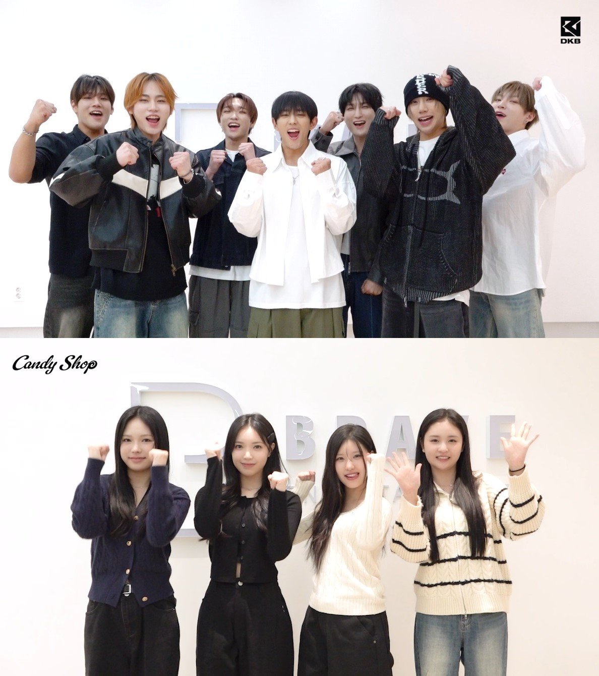 본문 이미지 - 다크비&#40;위쪽&#41;, 캔디샵&#40;아래&#41;, 사진=브레이브엔터테인먼트