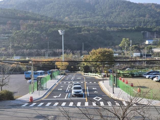 부산시 "동부산 공영차고지 환승시설 정비 완료"