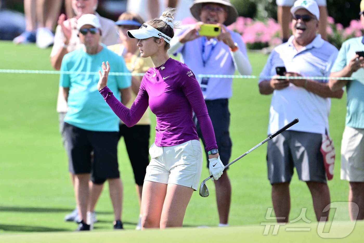 Nelly Korda (USA), world number one in women’s golf. ⓒ AFP = News 1