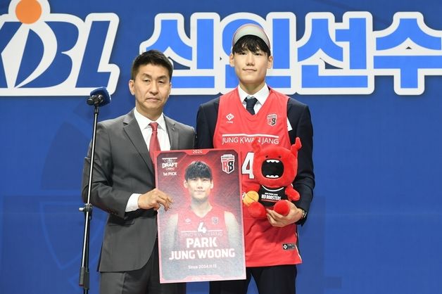 KBL 신인 드래프트 1·2순위 고교생 싹쓸이…박정웅·이근준 프로행