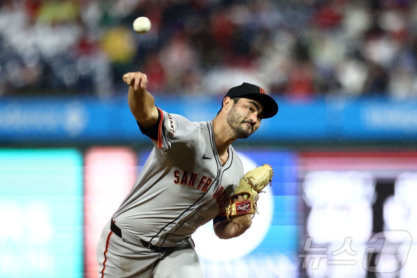 본문 이미지 - 올 시즌 샌프란시스코 자이언츠에서 뛸 당시의 미치 화이트. ⓒ AFP=뉴스1