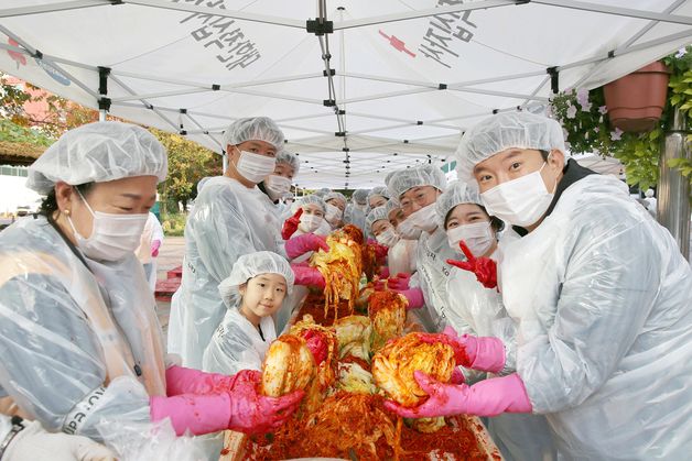 대원제약, 사랑의 김장 나누기로 이웃 사랑 실천