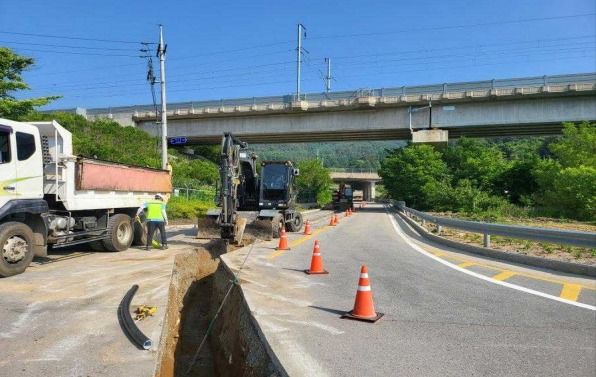 평창군, 봉평면 진조2길 지방상수도 확장공사 완료