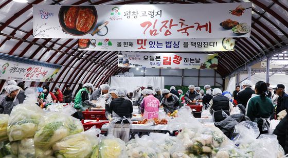 평창 고랭지 김장축제