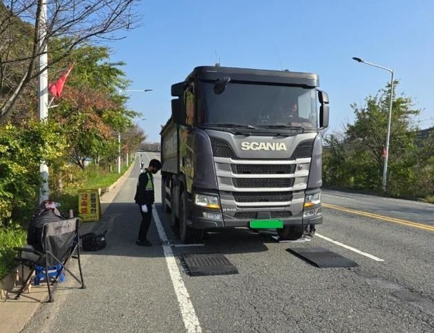 대전시, 내달 6일까지 과적차량 합동 단속