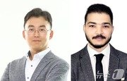 KAIST 기계공학과 김성수 교수&#40;왼쪽&#41;과 모하마드 라자 석사