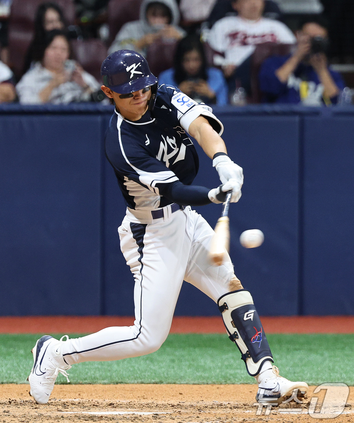 (서울=뉴스1) 장수영 기자 = 2일 오후 서울 구로구 고척스카이돔에서 열린 '2024 K-BASEBALL SERIES' 대한민국 야구 대표팀과 쿠바 대표팀의 평가전 2차전, 7회 …