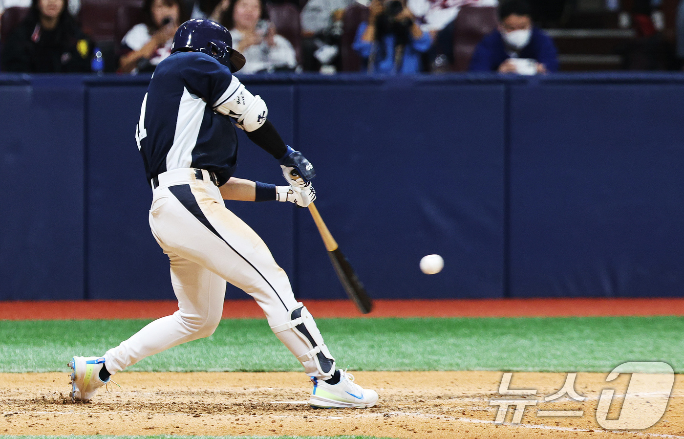 (서울=뉴스1) 장수영 기자 = 2일 오후 서울 구로구 고척스카이돔에서 열린 '2024 K-BASEBALL SERIES' 대한민국 야구 대표팀과 쿠바 대표팀의 평가전 2차전, 8회 …