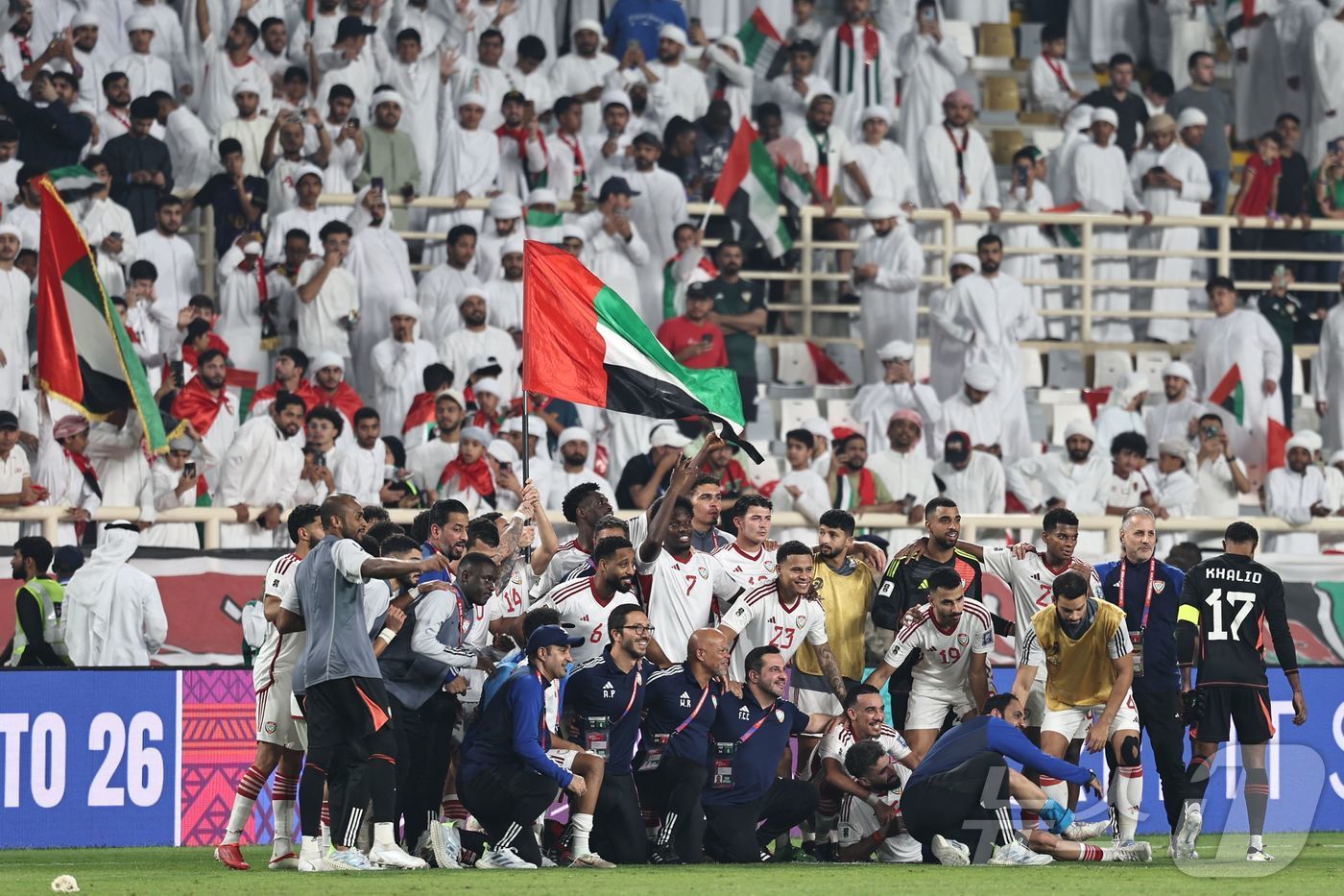 카타르를 완파한 아랍에미리트&#40;UAE&#41; ⓒ AFP=뉴스1