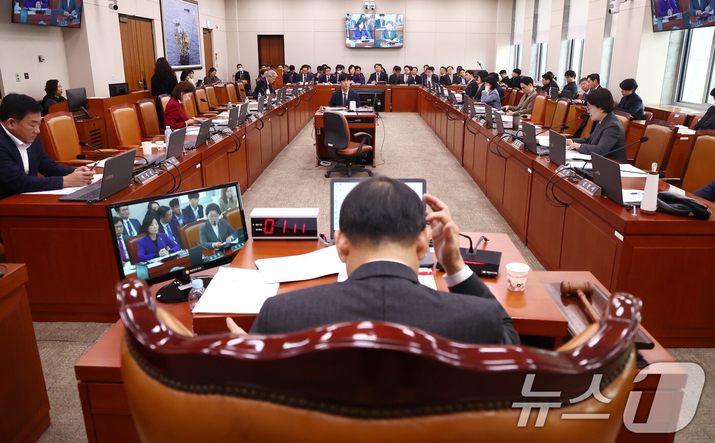 본문 이미지 - 국회 산업통상자원중소벤처기업위원회 회의장. ⓒ News1 김민지 기자