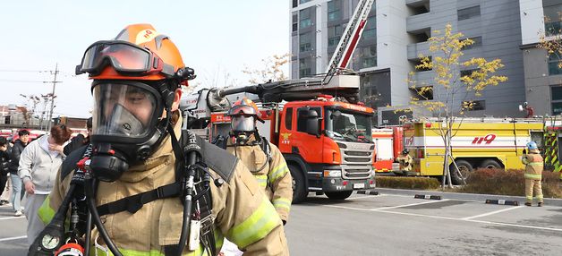 [르포] 전기차 화재…48개 기관 '최악' 가정해 '최선'으로 구조