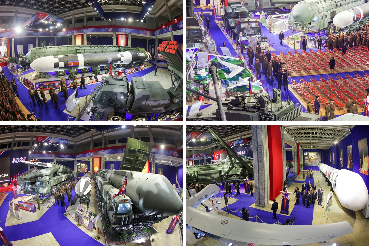 본문 이미지 - 21일 북한 평양에서 개최된 무장장비전시회 '국방발전-2024'. [국내에서만 사용가능. 재배포 금지. DB 금지. For Use Only in the Republic of Korea. Redistribution Prohibited] rodongphoto@news1.kr