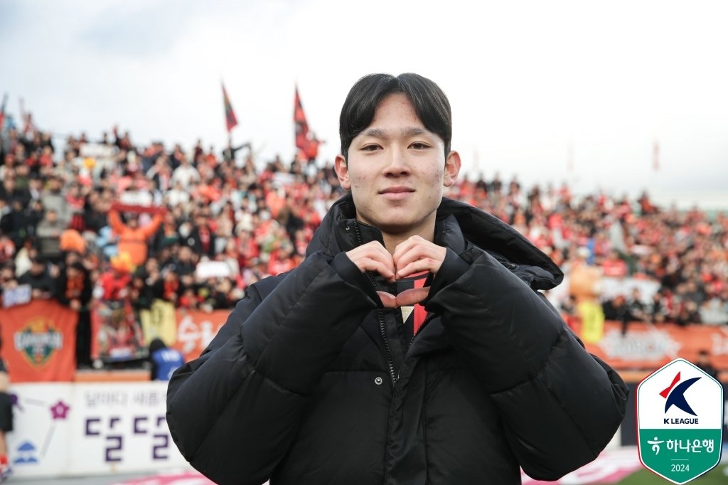  강원 양민혁&#40;한국프로축구연맹 제공&#41;