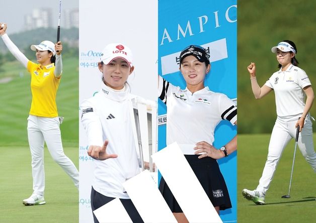 아디다스골프, 2024시즌 KLPGA 대회 중 '15승' 골프화 기록