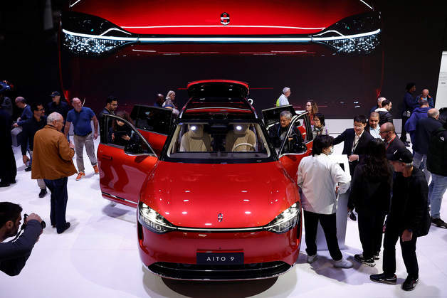 [포토] 중국 화웨이의 합작 전기차 '아이토 M9'