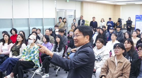 서영대 학생 만난 강기정 시장