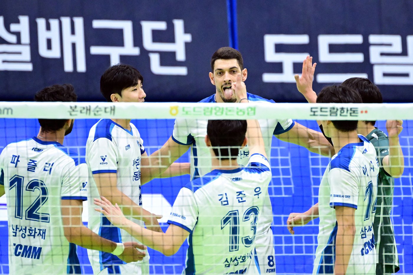 본문 이미지 - 삼성화재 선수단. (KOVO 제공)