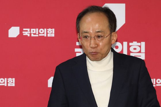 추경호 "김여사 특검법 표결, 집단기권 미정…단일대오 문제 없다"