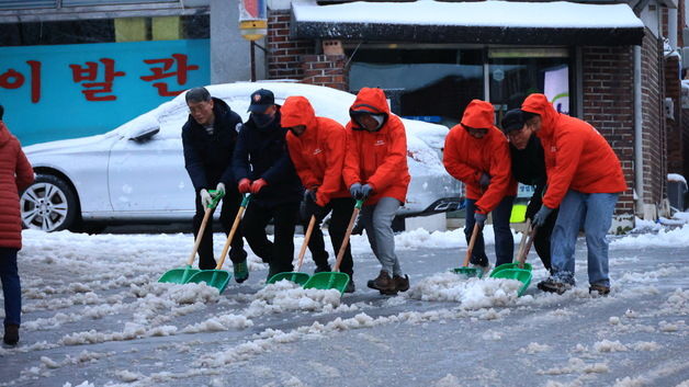 "시민 안전 최선"…과천시, 대설주의보에 새벽부터 비상근무