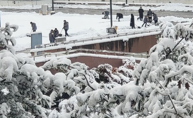 천안 대설주의보→ 대설경보 상향…직산 적설 13.6㎝