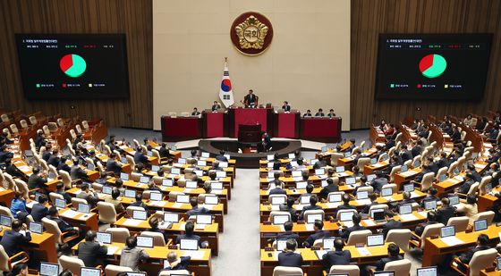 '예산안 자동부의 폐지법' 국회 본회의 통과