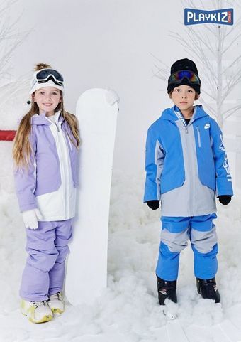 본문 이미지 -  나이키키즈 스키복(한세엠케이 제공).