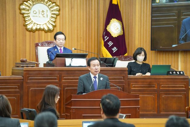 박홍률 목포시장 "내년 미래전략 산업 육성에 행정력 집중"