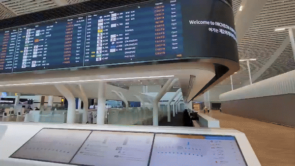 본문 이미지 - 29일 오전 인천국제공항 제2여객터미널 확장구역에서 열린 '인천공항 4단계' 그랜드 오픈 행사장 전경. 2024.11.29/뉴스1 ⓒ News1 황보준엽 기자